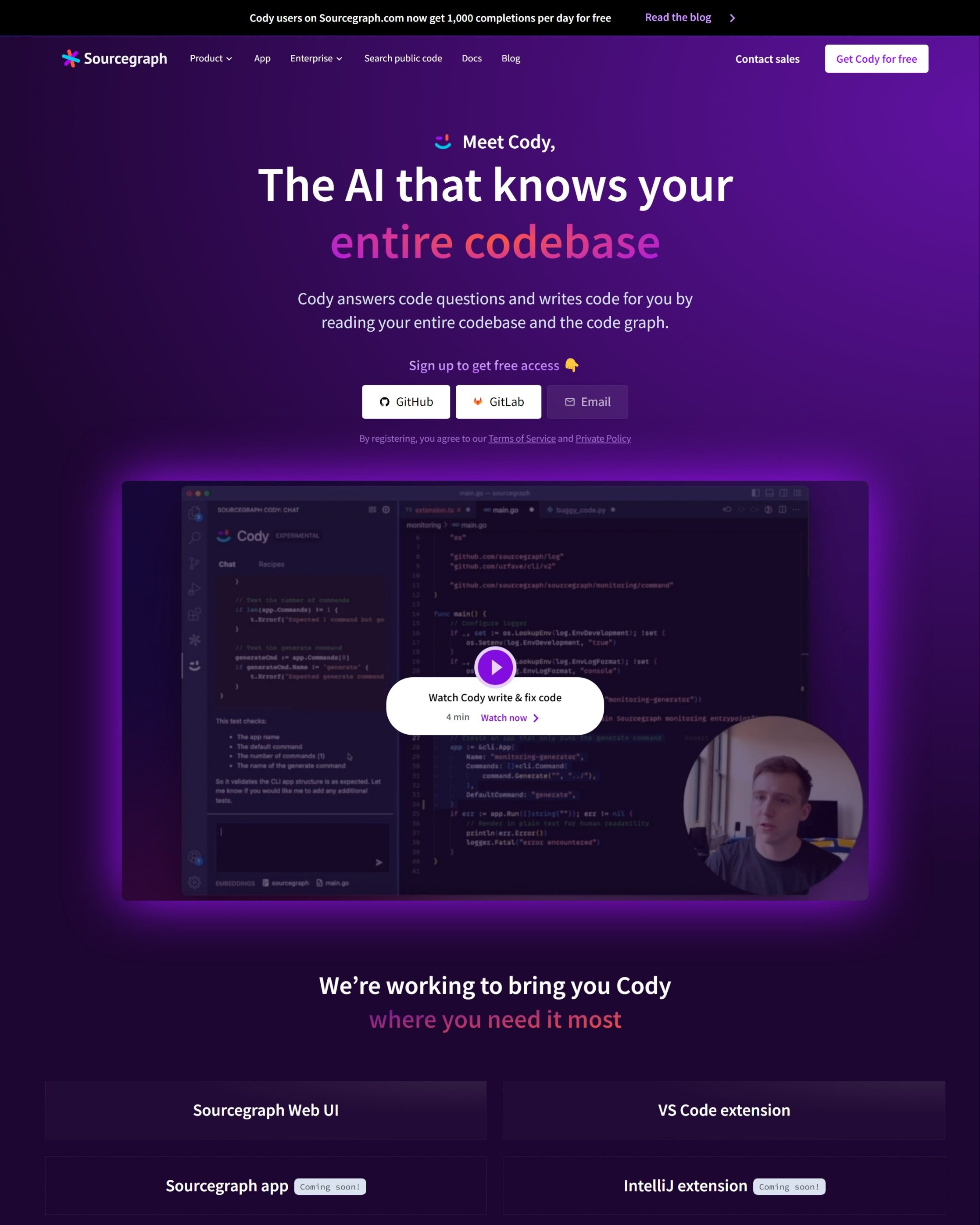 Sourcegraph Cody