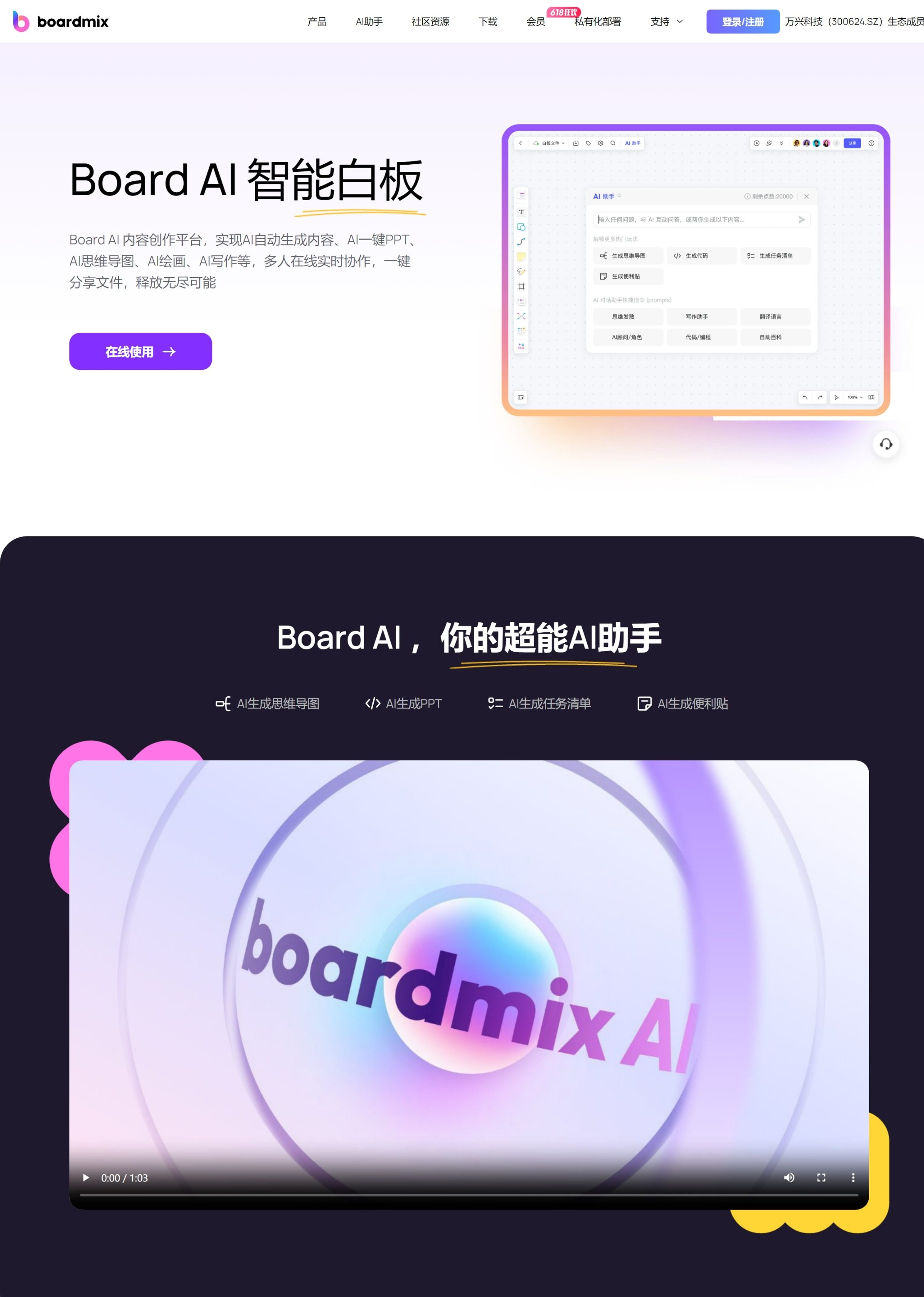 boardmix在线白板