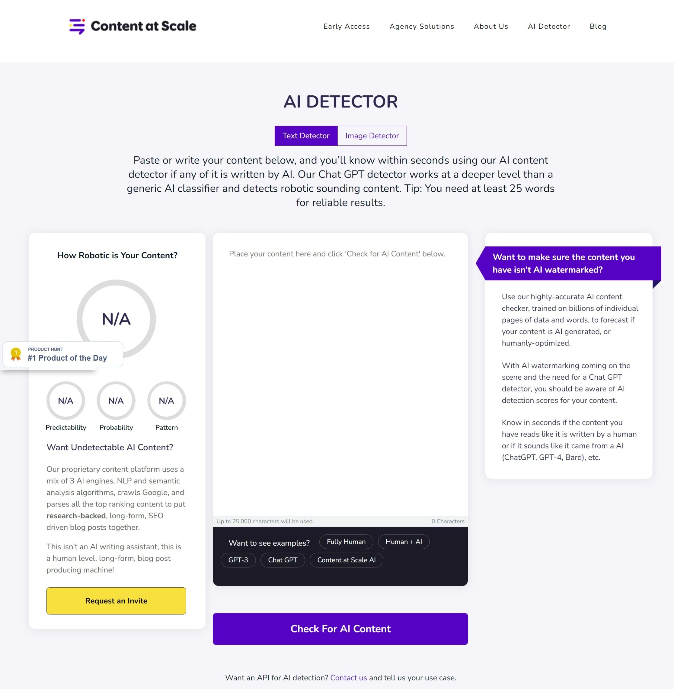 AI Content Detector