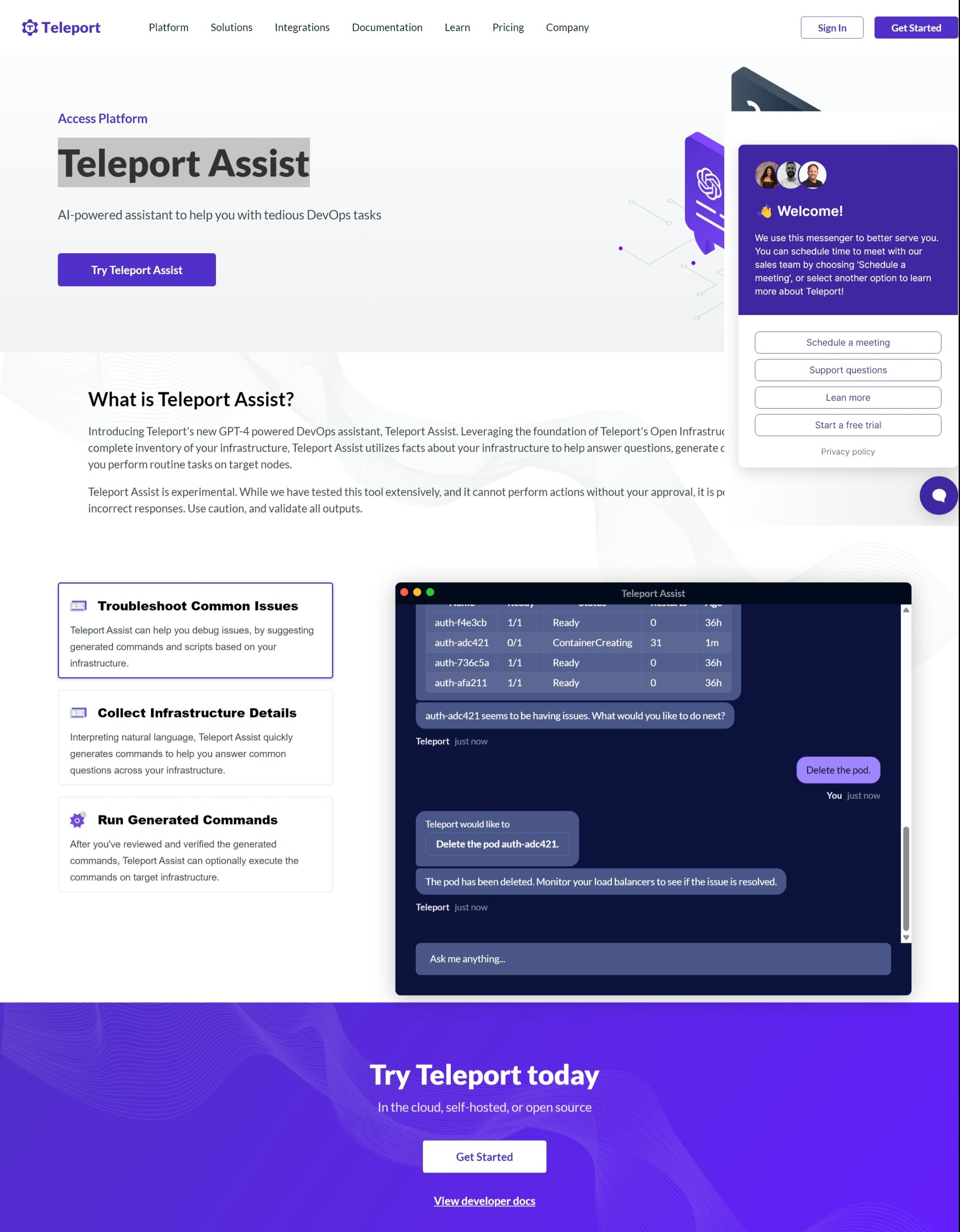 Teleport Assist