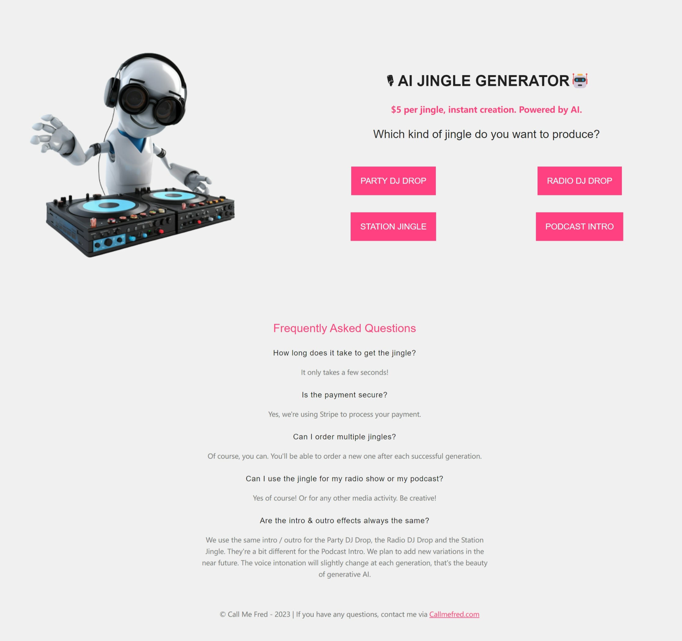 AI Jingle Generator