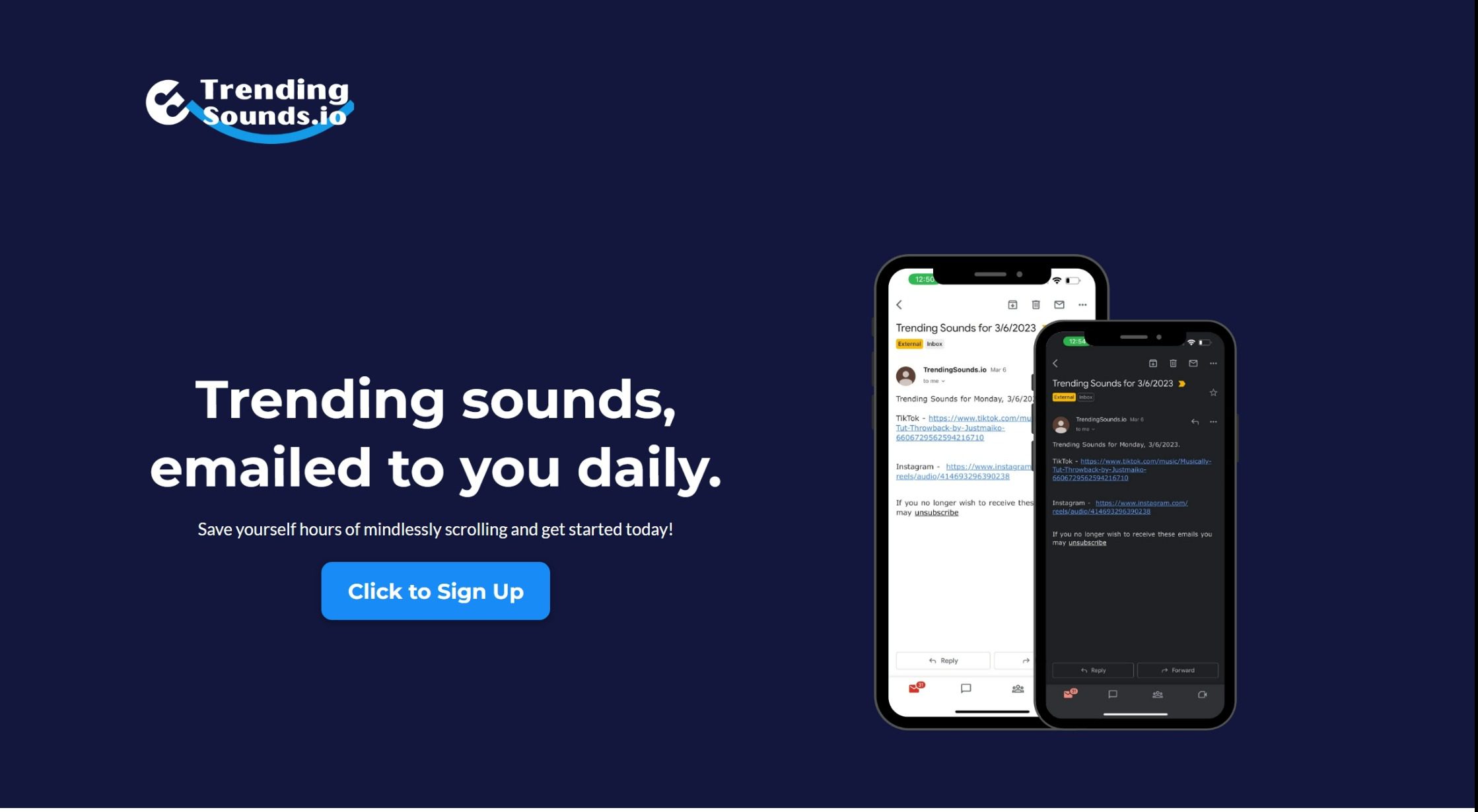 Trending sounds