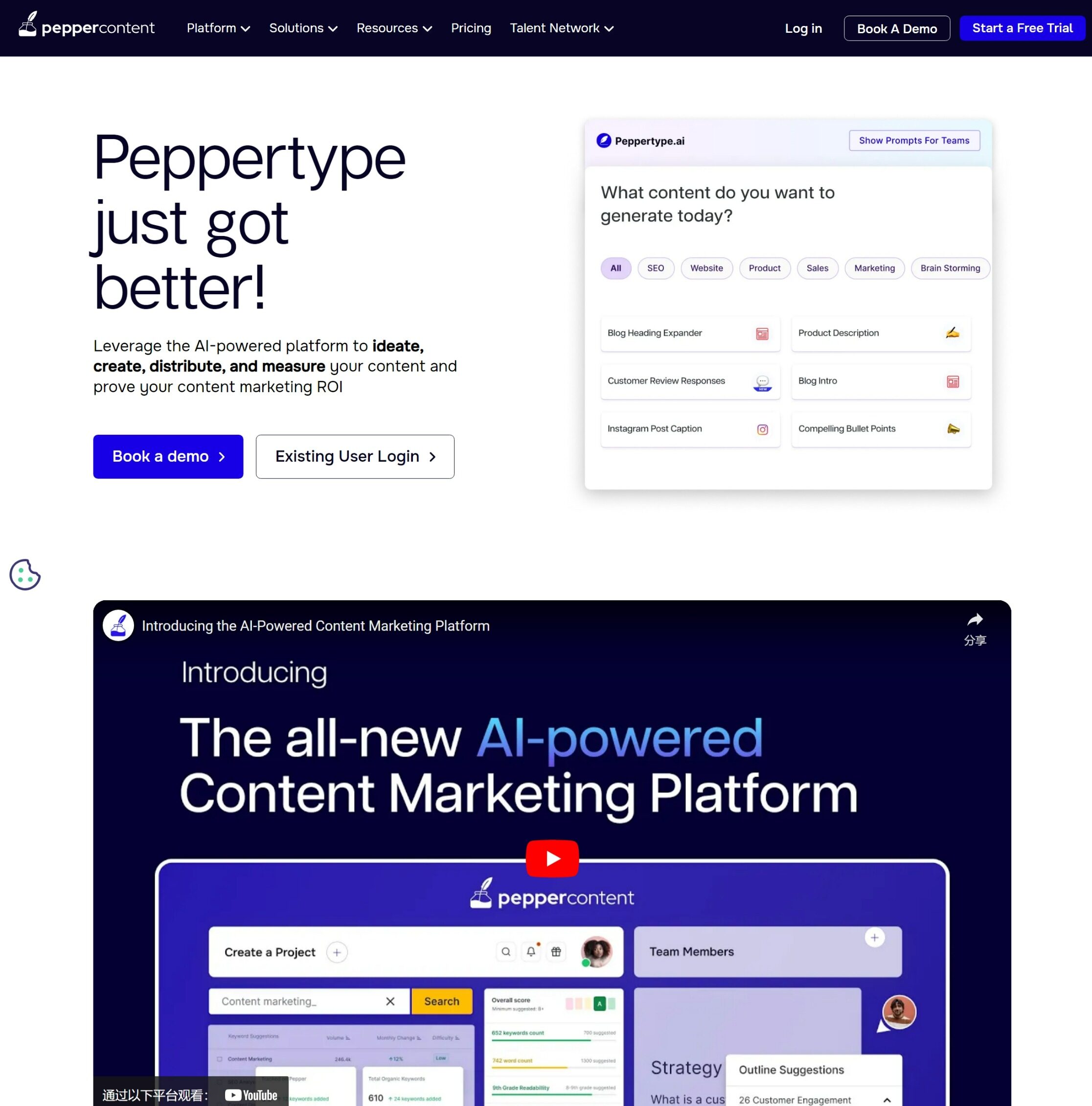 Pepper Content