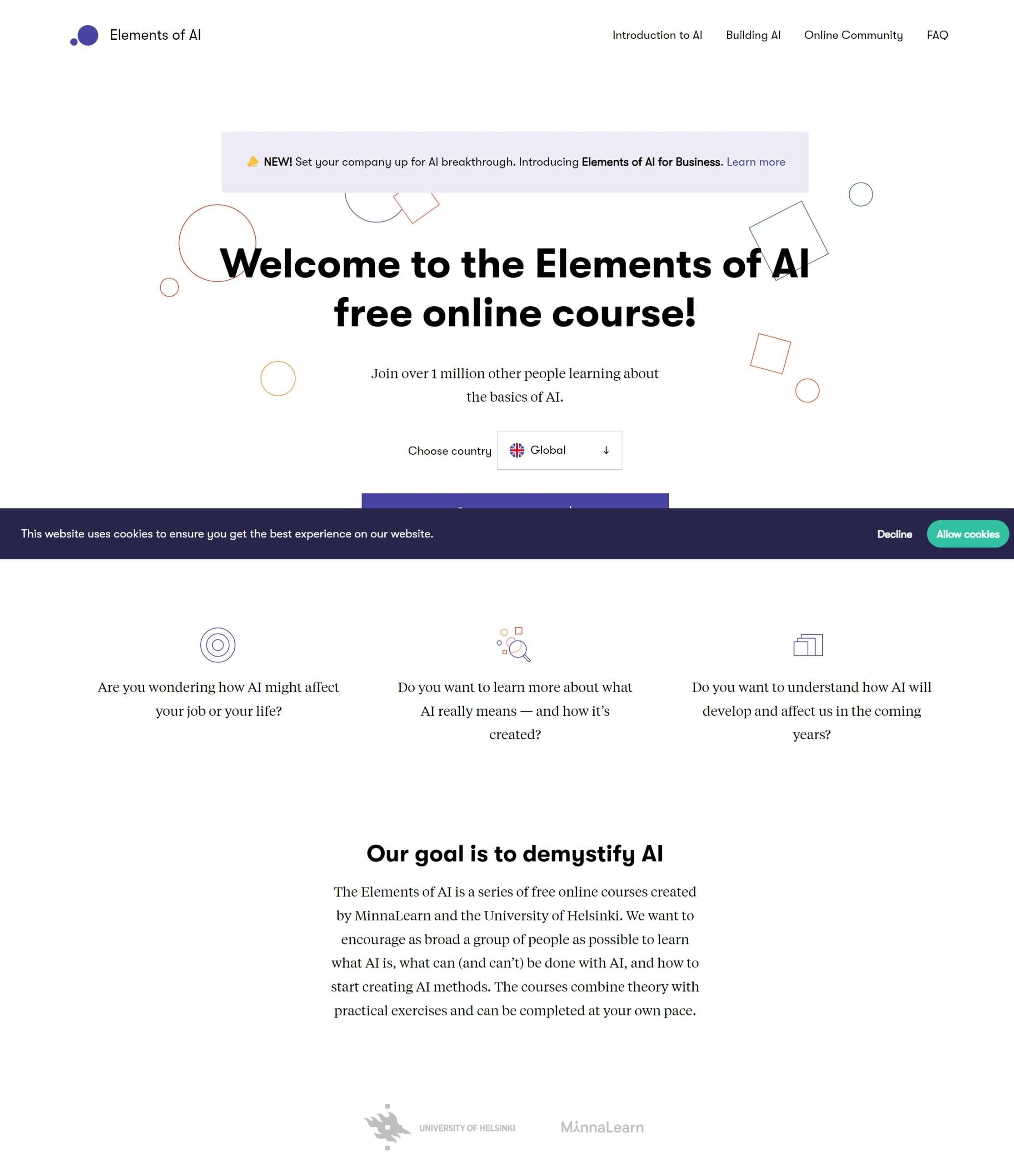 Elements of AI