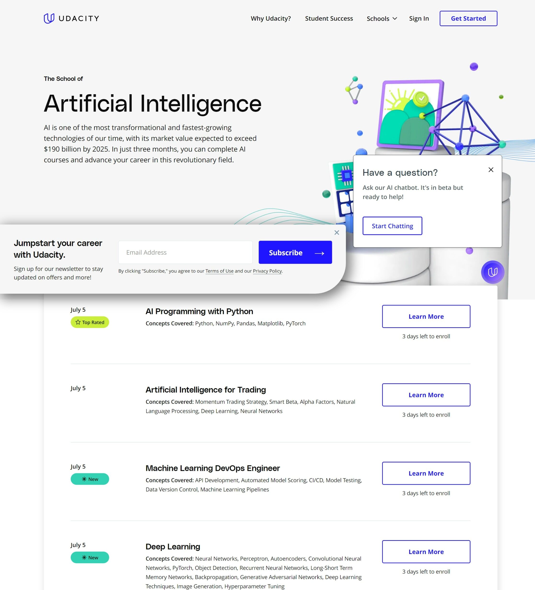 Udacity AI School